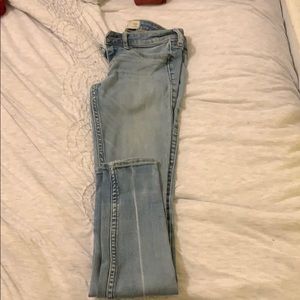 light wash hollister jegging
